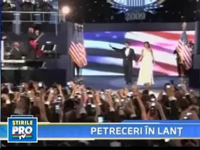 Baluri in lant in cinstea lui Barack Obama