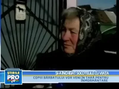 Si-a pus capat zilelor! Nu inainte sa-si bage nevasta in spital, in coma!