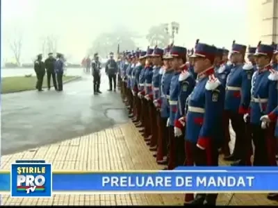 Preluare de mandat cu probleme tehnice la Ministerul de Interne