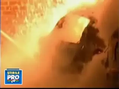 6 masini in flacari la Berlin!