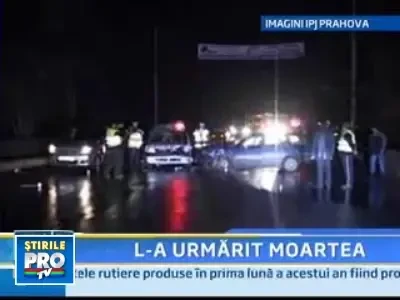 A scapat dintr-un accident, dar a murit in masina politiei