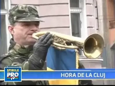 Hora Unirii a rasunat si la Cluj Napoca!