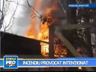 Incendiu suspect la o baza sportiva din Sibiu!