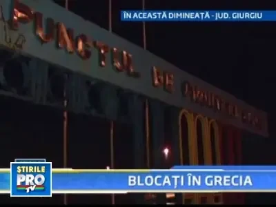 Romani blocati in Grecia, din cauza grevei fermierilor
