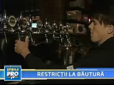 La Roma nu se mai vand bauturi alcoolice dupa ora 9 seara!