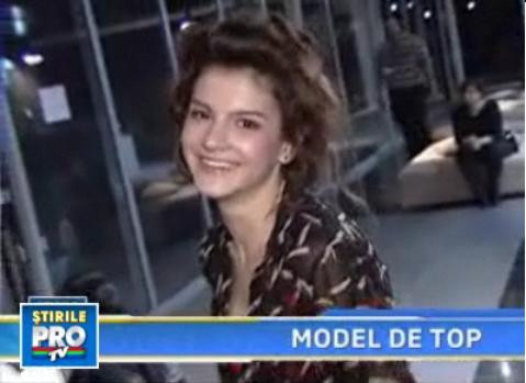 O romanca, printre cele mai frumoase tinere modele ale lumii