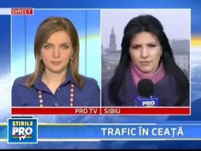 Ceata a creat probleme pe aeroportul din Sibiu