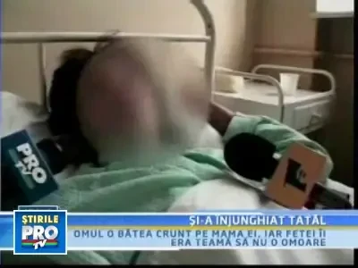 O adolescenta si-a injunghiat tatal, ca sa isi protejeze mama