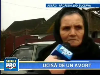 O femeie de 42 de ani a murit dupa ce si-a provocat singura un avort