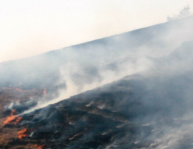 Atentie la incendiile de vegetatie uscata. Un batran a decedat dupa ce a scapat de sub control focul