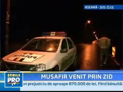 O familie din judetul Cluj s-a trezit cu TIR-ul in casa!