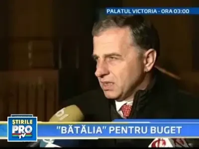A inceput sedinta de guvern in care ministrii discuta bugetul pe 2009