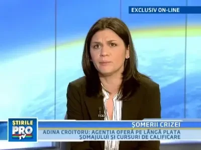 Adina Croitoru: In Romania sunt 403.000 de someri