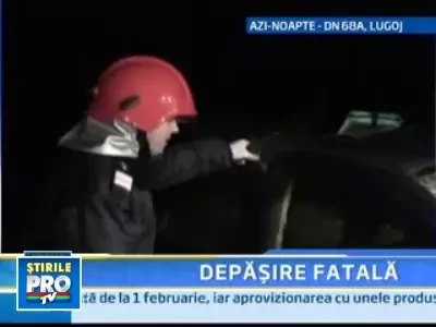 A platit cu viata o depasire neregulamentara!