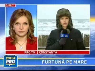 Alerta pe Marea Neagra! O furtuna violenta a maturat litoralul romanesc!