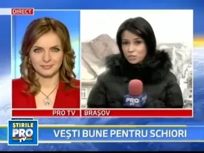 S-a intors iarna cu zapada multa si turisti dornici de distractie!