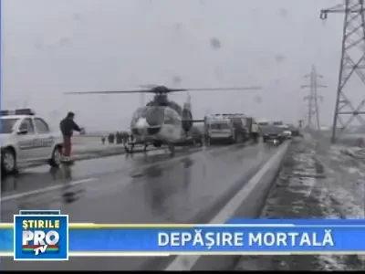 Neatentia face victime! Un sofer a murit, iar altul este grav ranit