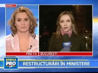 Nu scapa de restructurari nici ministerele!