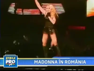 Madonna vine in Romania!