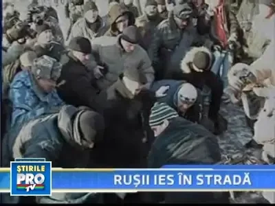 Opozitia rusa a cerut in strada demisia lui Vladimir Putin