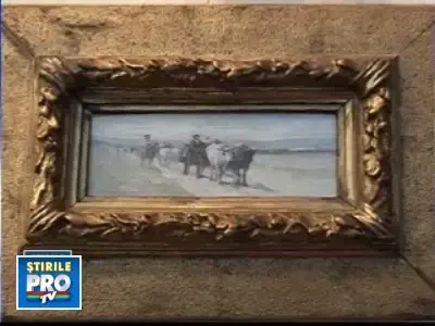 "Carul cu boi" al lui Grigorescu, cumparat cu 160.000 de lei