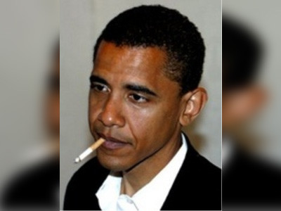 Fumator inrait, Barack Obama nu a fumat nicio tigara la Casa Alba