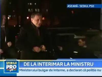 Dan Nica, noul ministru al Internelor? Asta au propus liderii PSD