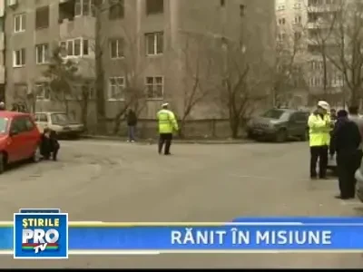 Grea meserie, cea de politist! Un agent ajuns la spital ranit de un sofer