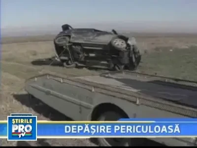 S-a rasturnat de patru ori cu masina si a scapat cu viata