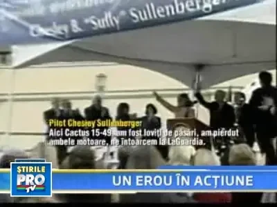 E oficial! Miracolul de pe raul Hudson s-a datorat unui pilot cu sange rece