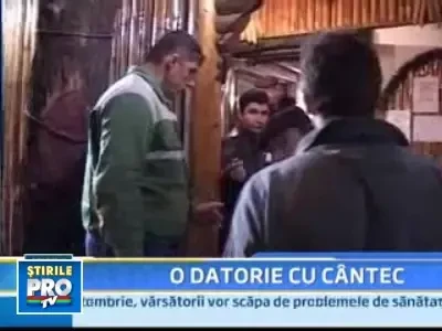 Cantareata de muzica populara Cristina Turcu Preda, executata silit