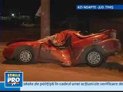 Direct in coma de gradul 4, la 19 ani! Din cauza ca s-a urcat baut la volan