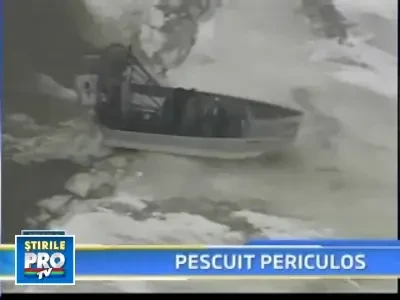 150 de pescari in pericol pe gheata lacului Erie din Ohio