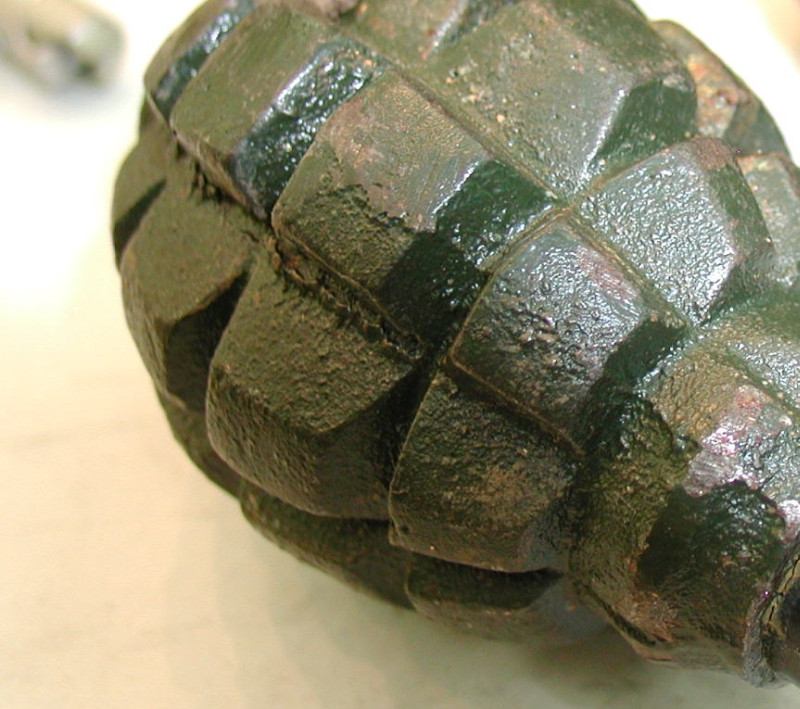 O grenada si zece cartuse, descoperite in trenul Bucuresti-Viena