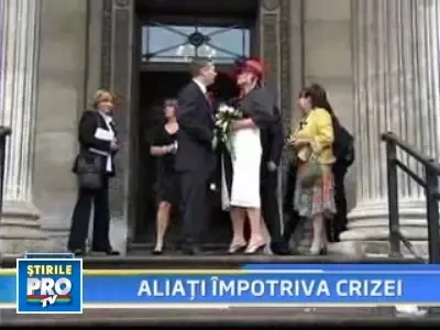 Avalansa de nunti in Marea Britanie! In doi treci mai usor peste criza