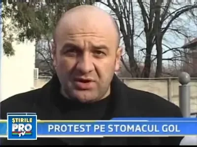 Un galatean a intrat in greva foamei! Protesteaza impotriva politiei