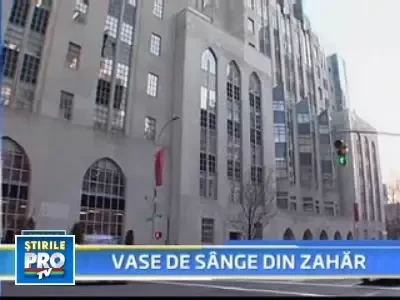 Cercetatorii vor sa creeze vase sanguine din vata de zahar