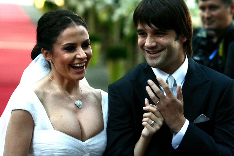 Adelina, sotia lui Cristi Chivu, a nascut o fetita!