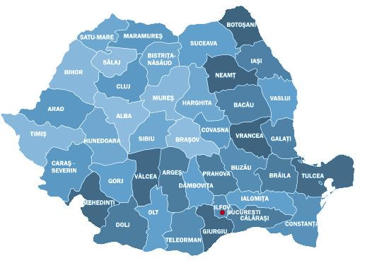 Week-end rece, cu ninsori si temperaturi in scadere. Vezi prognoza meteo