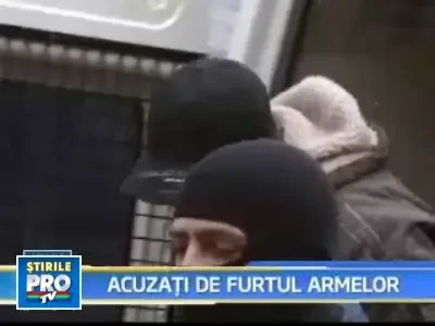 Propuneri de arestare preventiva, pentru suspectii in cazul armelor furate