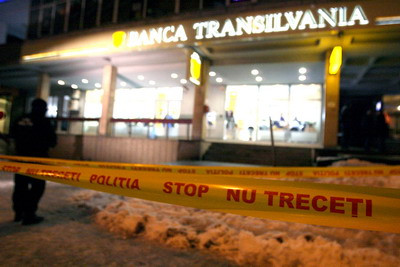 Noi indicii in cazul jafului de la Banca Transilvania din Cluj