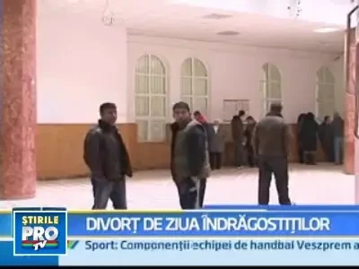 Divorturi de Valentine's Day. Violenta domestica, principalul motiv