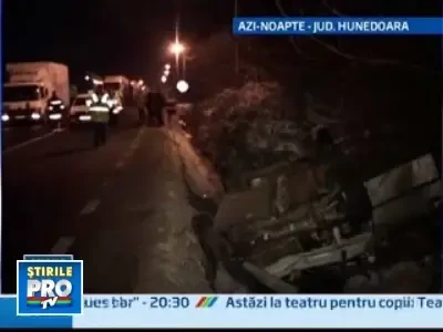 Un barbat a murit intr-un accident pe DN7! Viteza e de vina!
