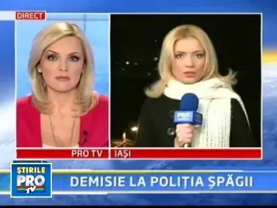 Iasi: seful celor 45 de politisti cercetati penal a demisionat!