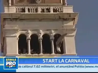 Start la carnaval! Venetia, inundata de masti, dans si veselie