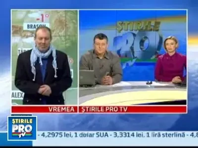 Prognoza meteo in toate zonele tarii si in Bucuresti pentru 16 februarie