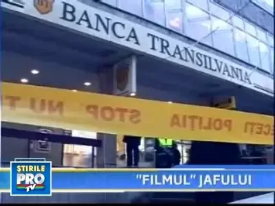 Jaful de la banca din Cluj, planuit la secunda! Autorii sunt profesionisti!