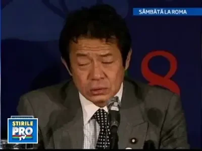 Ministrul japonez de finante, acuzat ca a venit beat la o conferinta!