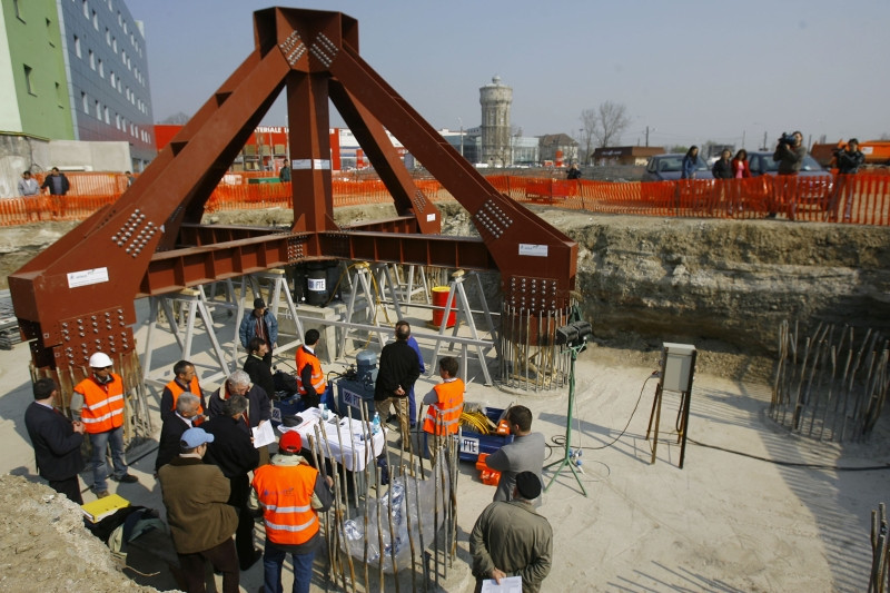 Constructia pasajului Basarab din Bucuresti, oprita pe termen nedeterminat