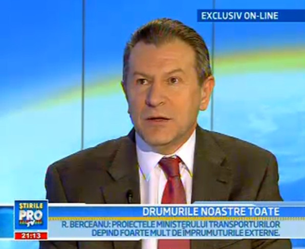 Radu Berceanu la videochat: Nu avem autostrazi pentru ca nu avem bani!